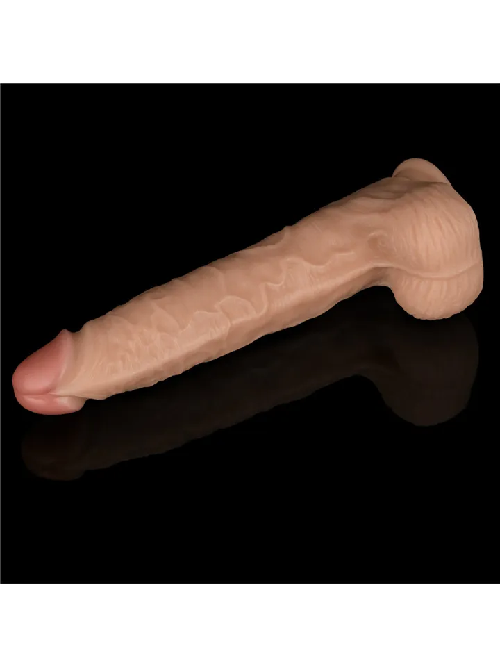 Realistic Vibrating Power Cock 28,3 cm - Vibrierender Dildo 5 [full]