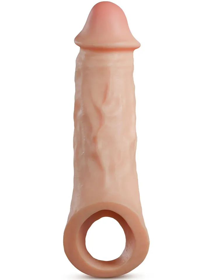 Realistischer Penis Extender Sleeve 23,5 cm - Penisverlängerung/Penishülle 4