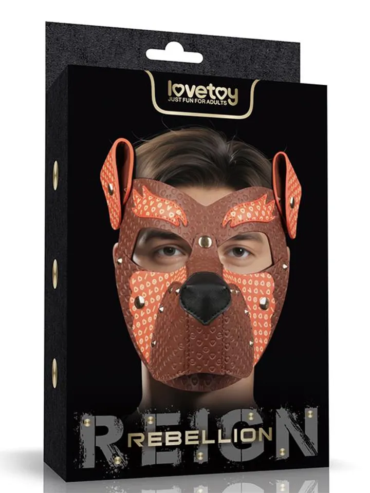 Rebellion Reign Fox Pup Mask - BDSM Maske 1 [full]