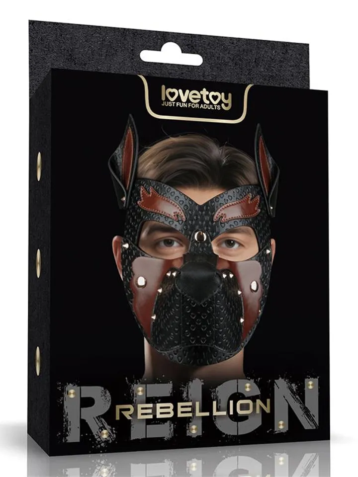 Rebellion Reign Howl Pup Mask - BDSM Maske 1 [full]