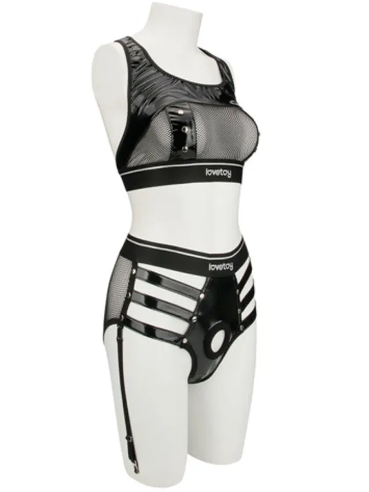 Rebellion Reign Iconic Harness Set - Umschnalldildo mit Geschirr 3