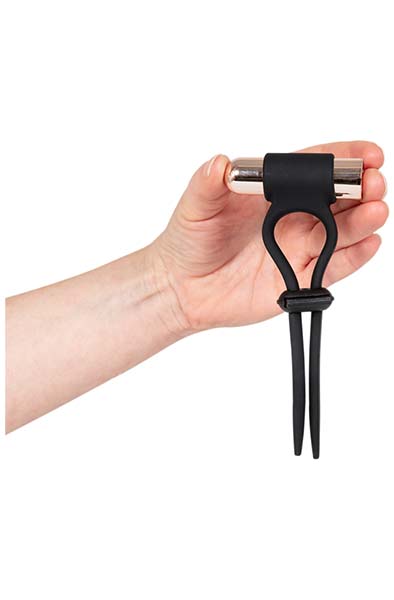 Rechargeable Premium Lasso Cockring - Vibrierender Penisring 5