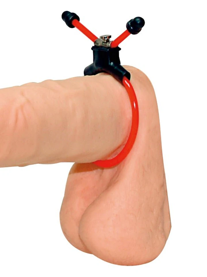 Red Sling Cock Ring - Cockring 2 [full]