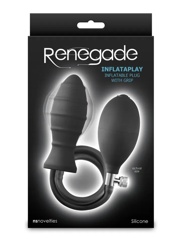 Renegade InflataPlay Inflatable Butt Plug - Aufblasbarer Analplug 3 [full]