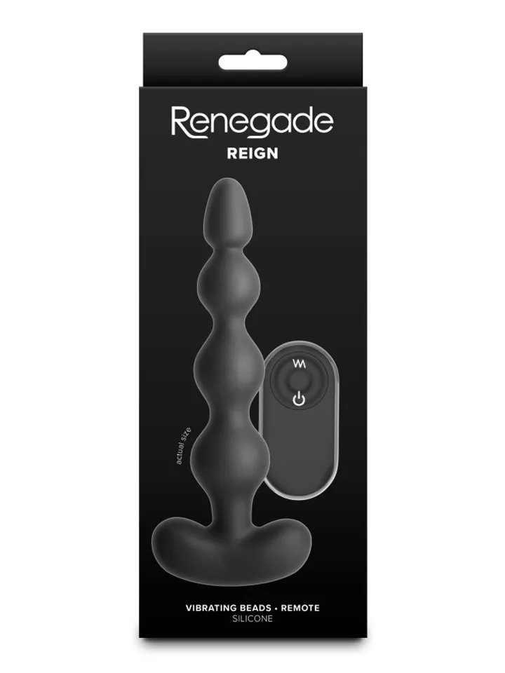 Renegade Reign Vibrating Anal Beads - Vibrierender Analplug 3 [full]