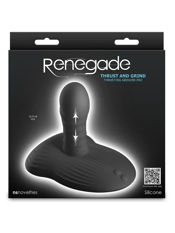 Renegade Thrust & Grind Black App Control - Anal-Dildo mit Vibration 3 [full]
