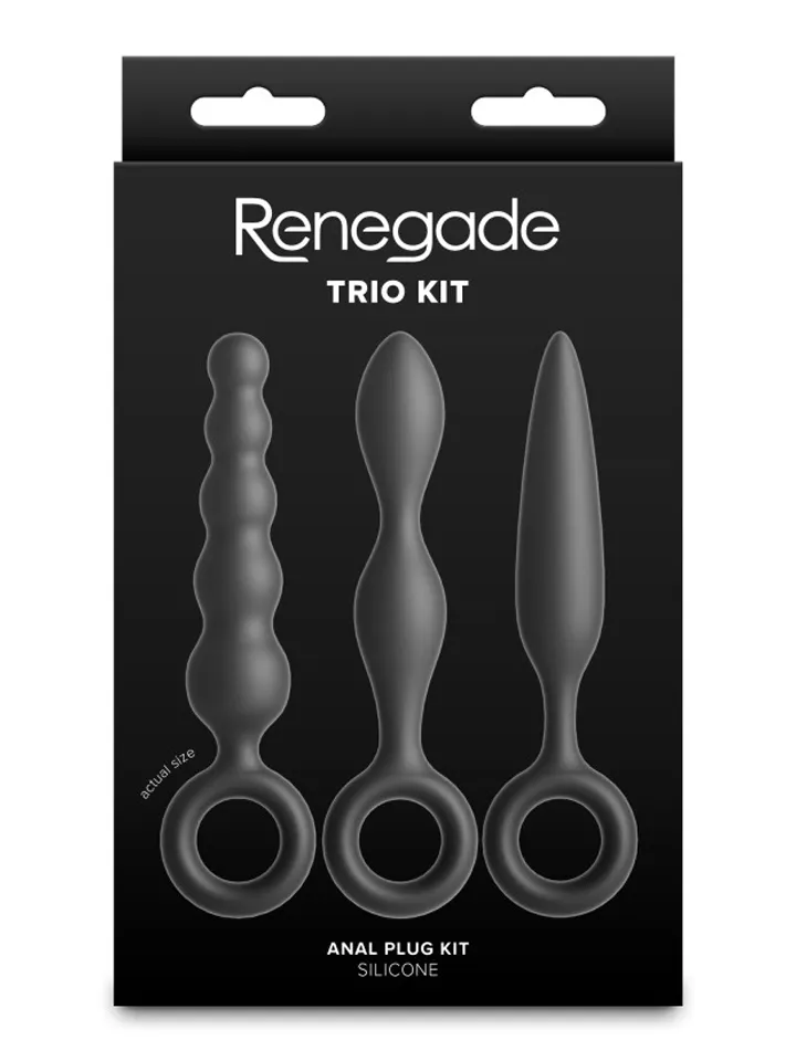 Renegade Trio Kit Silicone Anal Plug Set - Analplug Set 3 [full]
