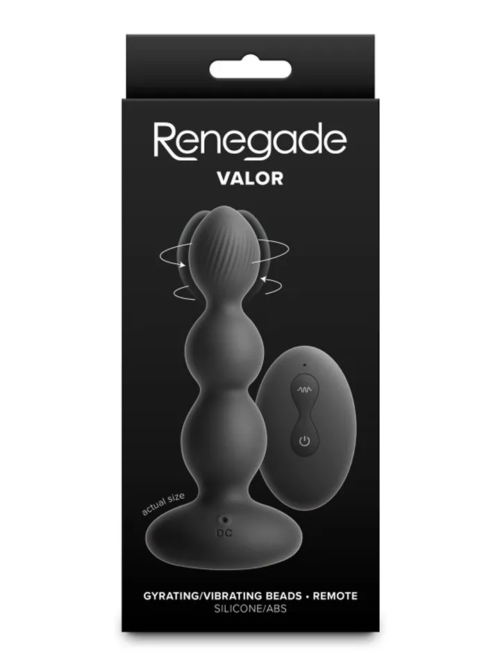 Renegade Valor Vibrating Buttplug - Vibrierender Analplug 3 [full]