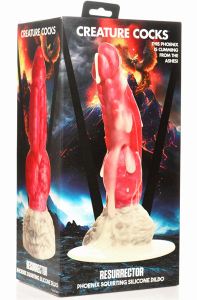 Resurrector Phoenix Squirting Silicone Dildo 23 cm - Drachen-Dildo 5