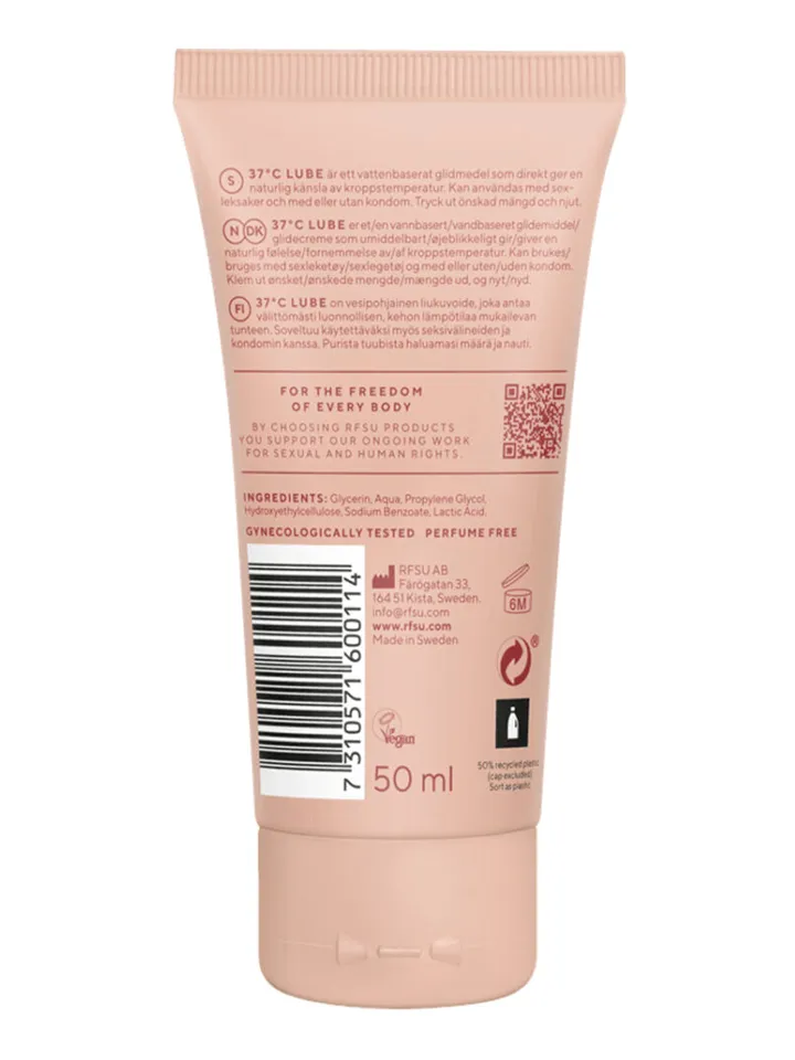 RFSU 37°C Lube 50 ml - Wärmendes Gleitmittel 2 [full]