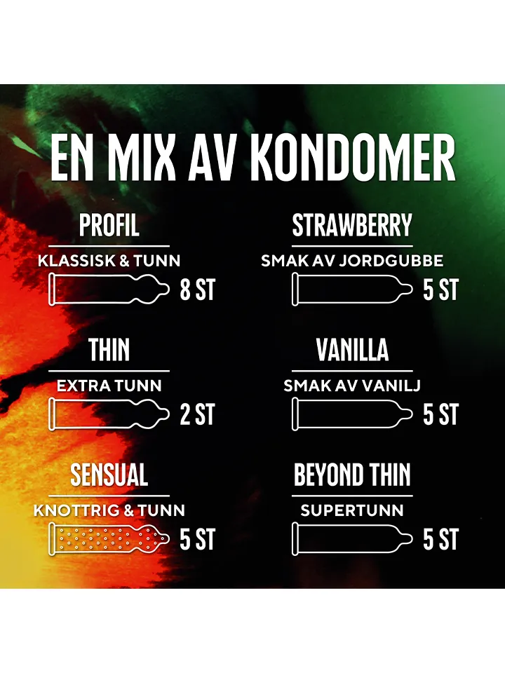 RFSU Mix Pack Kondome 30 Stück - Kombipackung Kondome 3 [full]