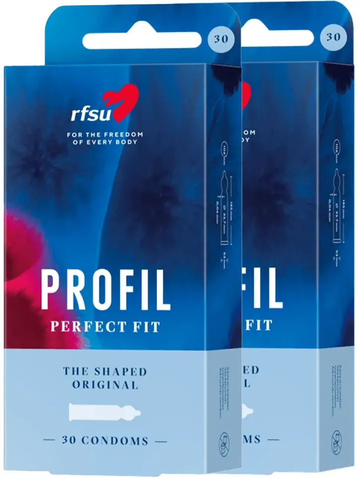 RFSU Profil Kondome 60 Stück - Großpackung - Großpackung Kondome 1