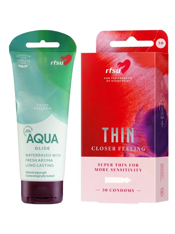 RFSU Thin 30 Stück + Aqua Glide 100ml - Angebote 2