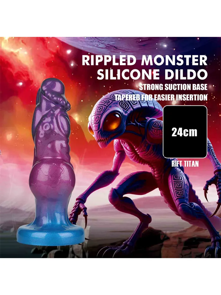 Rift Titan Inflatable Monster Silicone Dildo 24 cm - Aufblasbarer Dildo 2 [full]