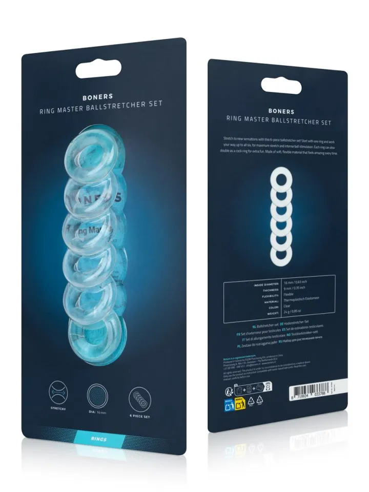 Ring Master Ballstretcher 6er-Set - Ball Stretcher 4 [full]