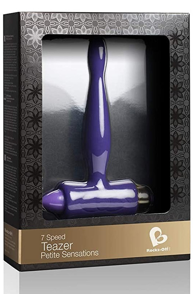 Rocks Off Petite Sensations Teazer Purple - Vibrierender Analplug 2