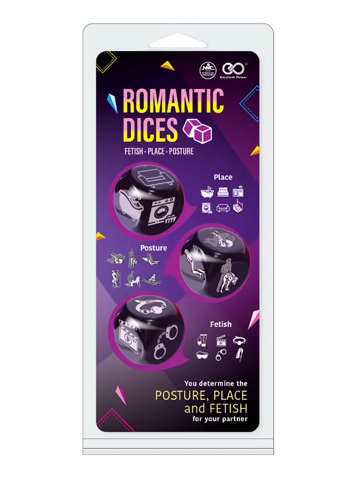 Romantic Dices – Fetisch, Ort, Stellung - Würfelspiel für Sex 2 [full]
