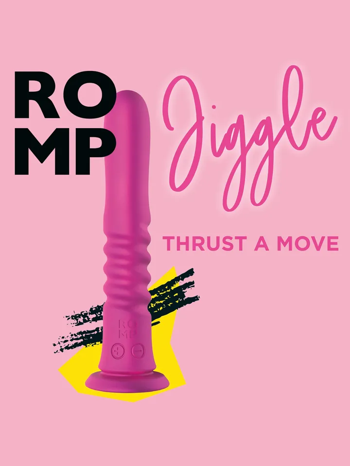Romp Jiggle Thrusting Vibrator - Vibrierender Dildo 2 [full]