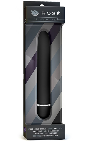 Rose Luxuriate Schwarz 17,5 cm - Vibrator 3