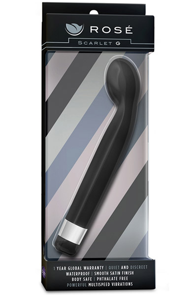 Rose Scarlet G Schwarz - G-Punkt-Vibrator 3