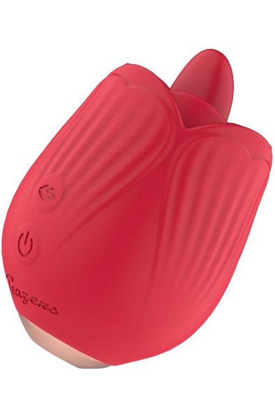 Rose Vibrator Licking & Vibrating - Klitoris-Stimulator 1