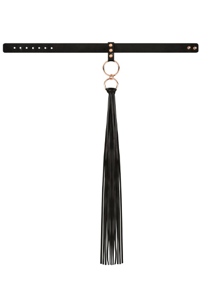 Rosy Gold Halsband mit Peitsche - Halsband 3