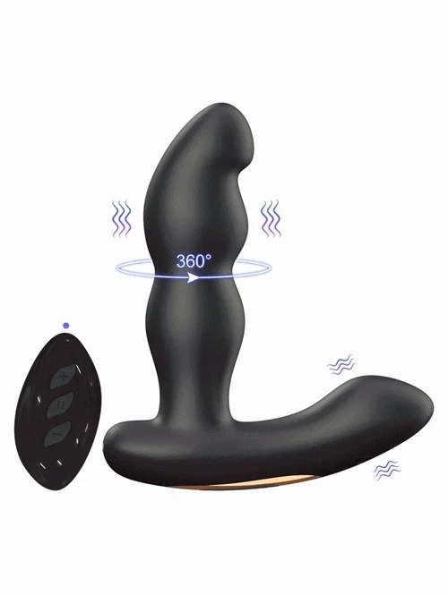 Rotierender Prostatamassager mit Fernbedienung - Prostatastimulator 1 [full]