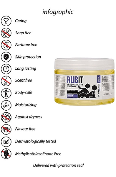 Rub It A Massage A Day To Rub Stress Away 500 ml - Massageöl 3