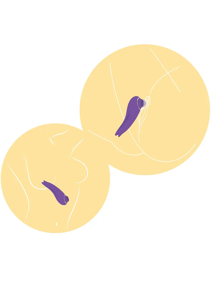 SalsaTap Tapping & Togue Stimulator - Klitoris-Vibrator 2