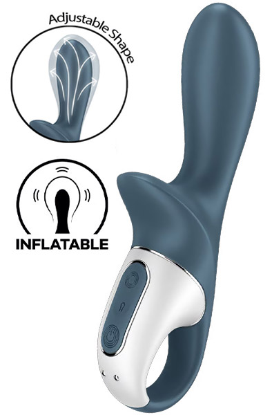 Satisfyer Air Pump Booty 2 Dark Grey - Anal-Vibrator 1