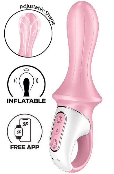 Satisfyer Air-Pump Booty 5 Pink - Anal-Vibrator 1