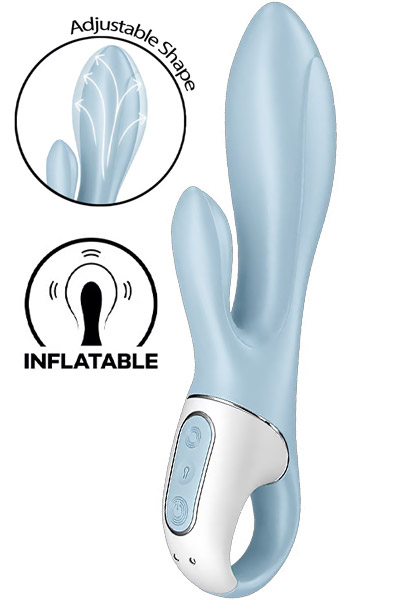 Satisfyer Air Pump Bunny 1 Blue - Rabbit-Vibrator 1