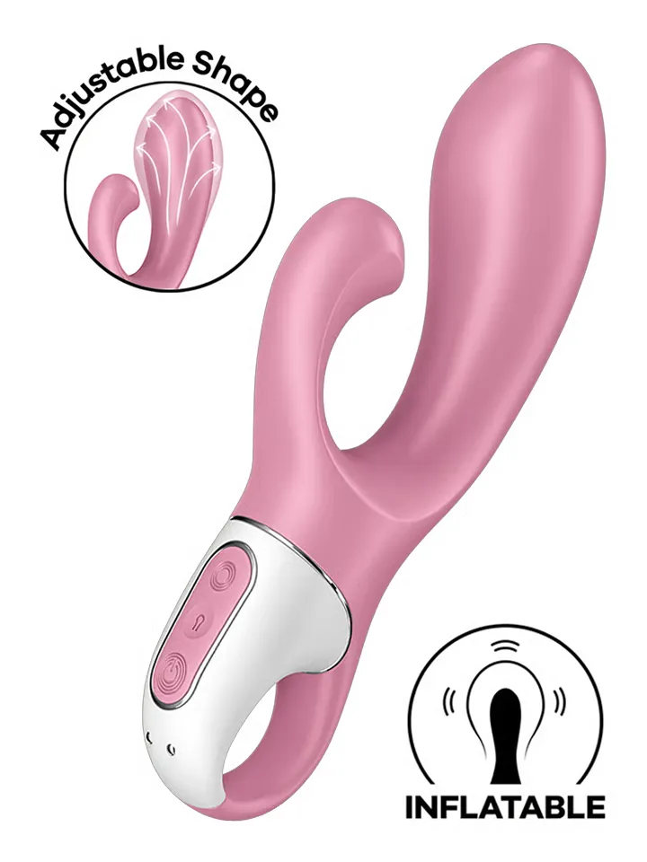 Satisfyer Air Pump Bunny 2 Light Red - Rabbit-Vibrator 1 [full]