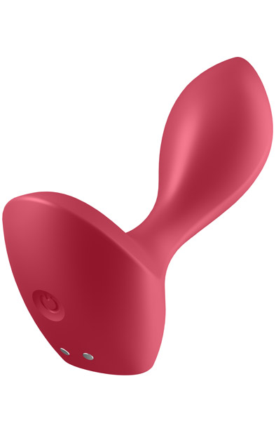 Satisfyer Backdoor Lover Plug Vibrator Red - Vibrierender Analplug 3
