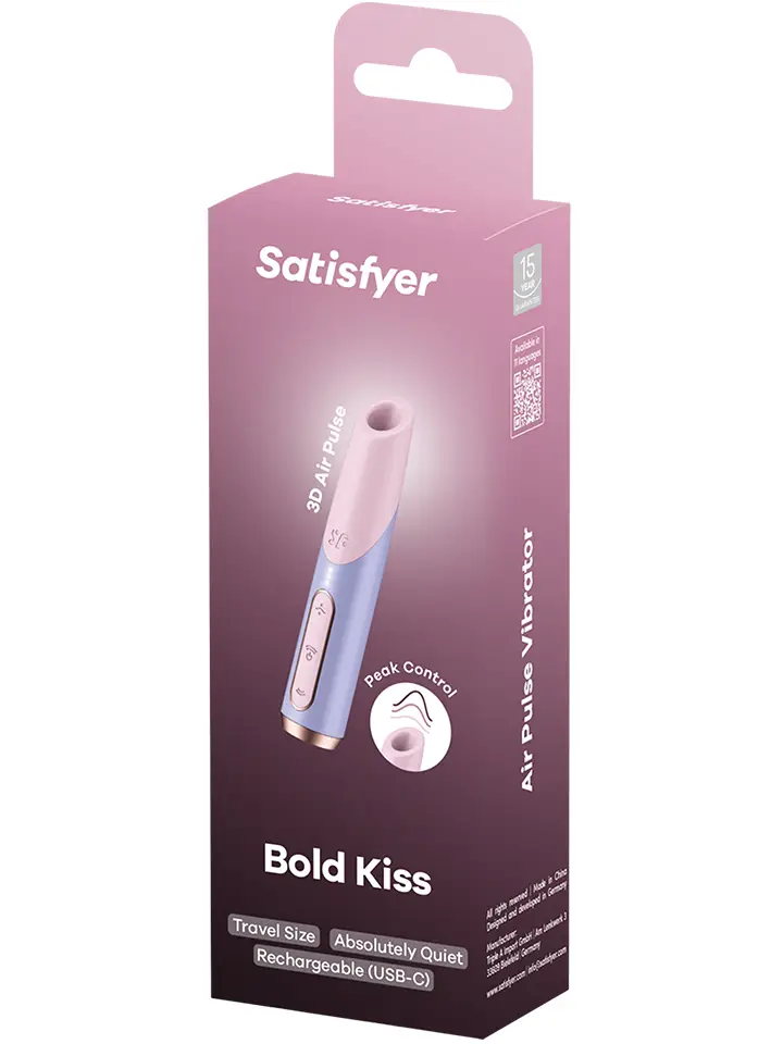 Satisfyer Bold Kiss Air-Pulse-Vibrator - Luftdruck-Vibrator 5