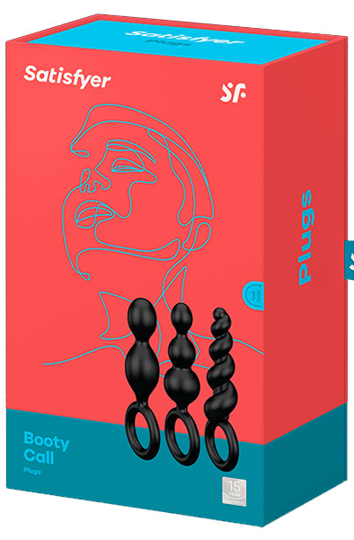 Satisfyer Booty Call Plugs - Analplug Set 3