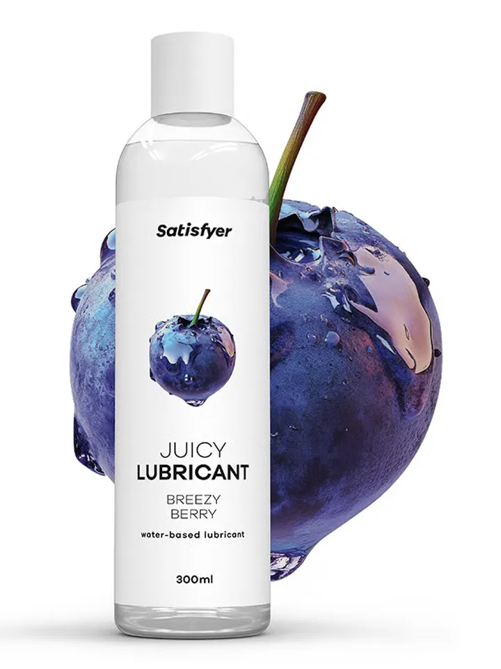 Satisfyer Breezy Berry Water Based Lubricant 300 ml - Gleitmittel mit Geschmack 2 [full]