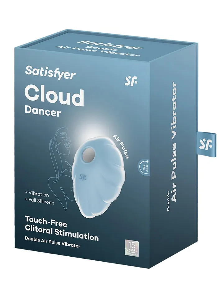 Satisfyer Cloud Dancer Blue - Luftdruck-Vibrator 4 [full]