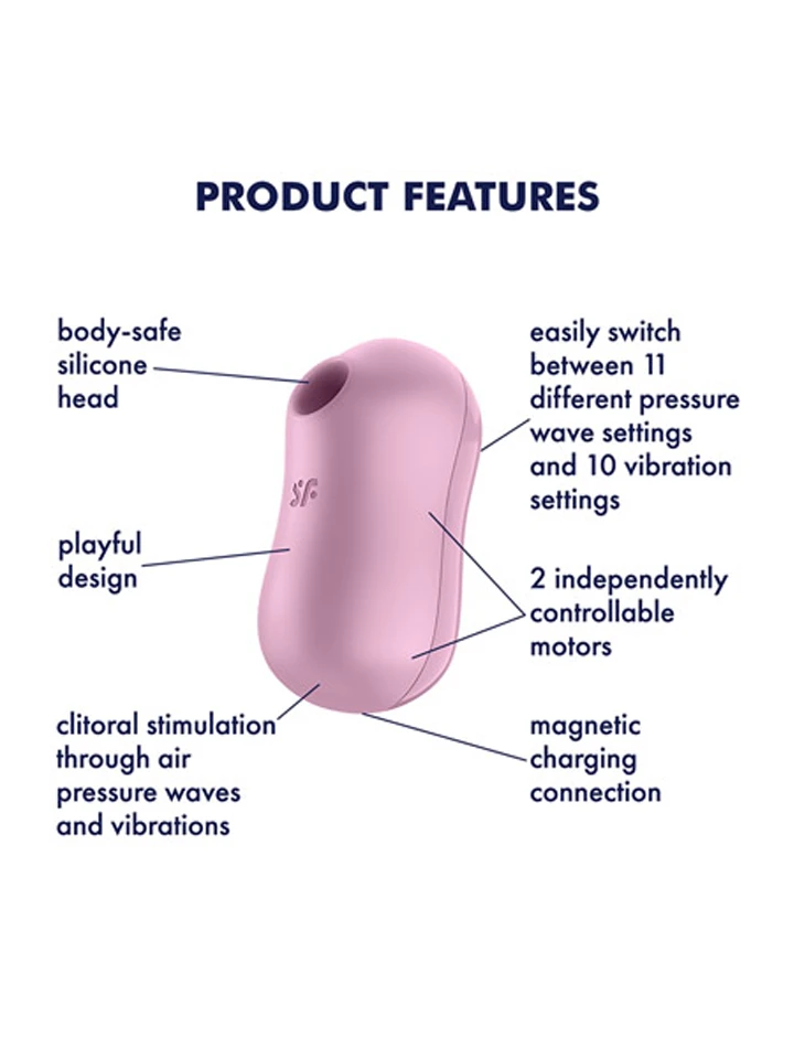 Satisfyer Cotton Candy Airpulse Stimulator - Luftdruck-Vibrator 2 [full]