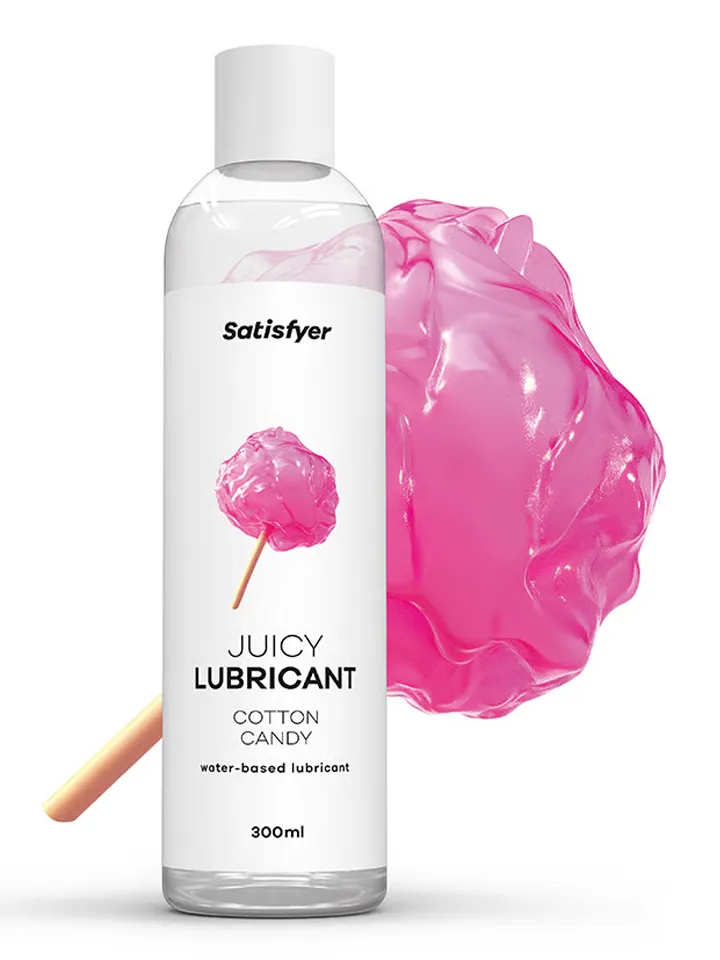 Satisfyer Cotton Candy Water Based Lubricant 300 ml - Gleitmittel mit Geschmack 2 [full]