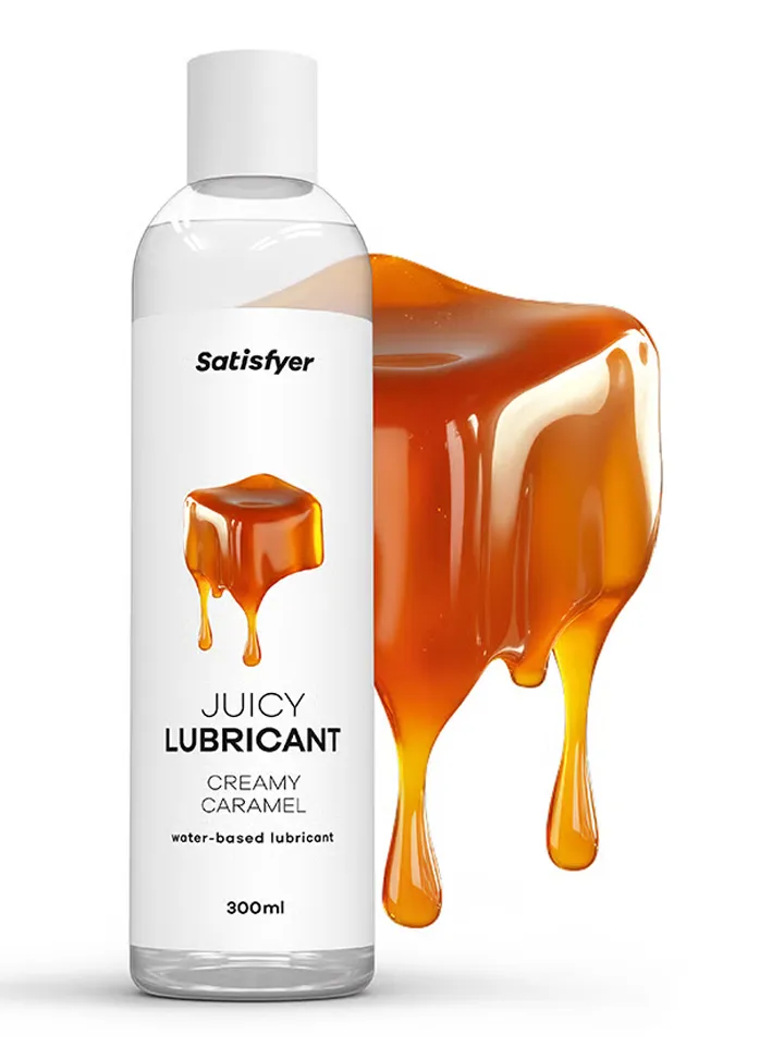 Satisfyer Creamy Caramel Water Based Lubricant 300 ml - Gleitmittel mit Geschmack 2 [full]
