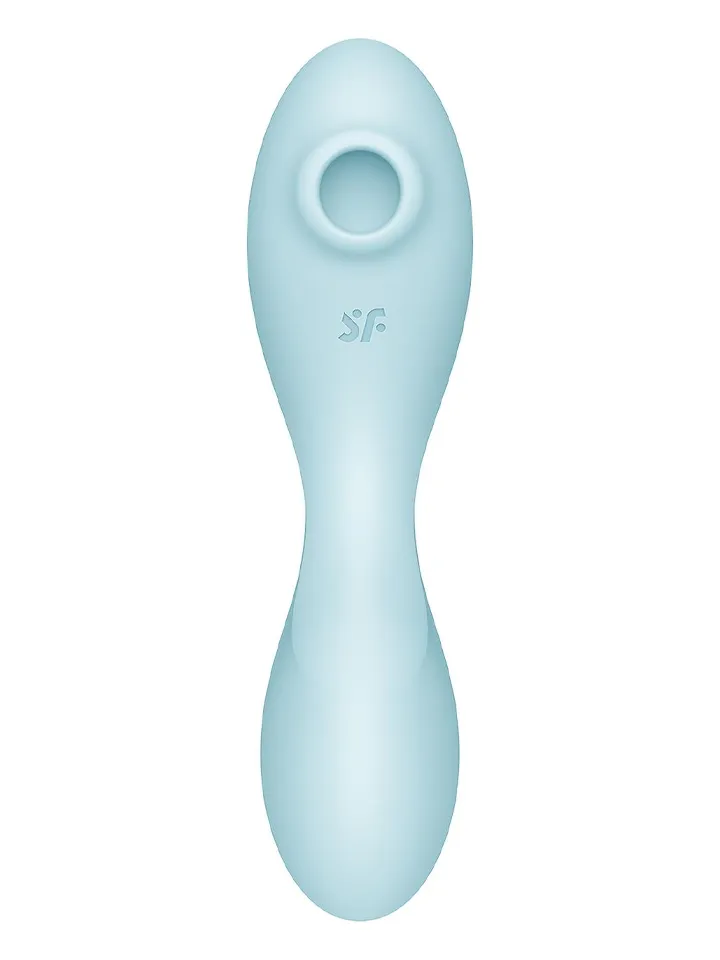 Satisfyer Curvy Trinity 5+ Connect App Blue - Luftdruck-Vibrator 3 [full]