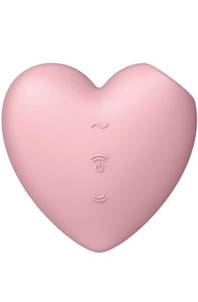 Satisfyer Cutie Heart Light Red - Luftdruck-Vibrator 4