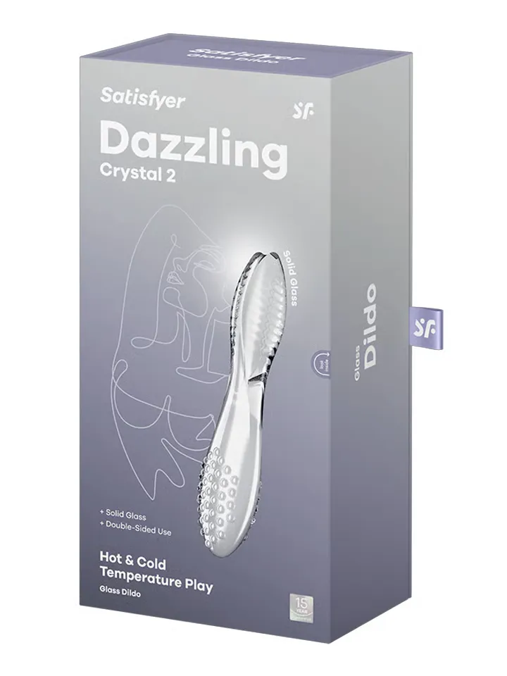 Satisfyer Dazzling Crystal 2 - Glas-Dildo 5 [full]