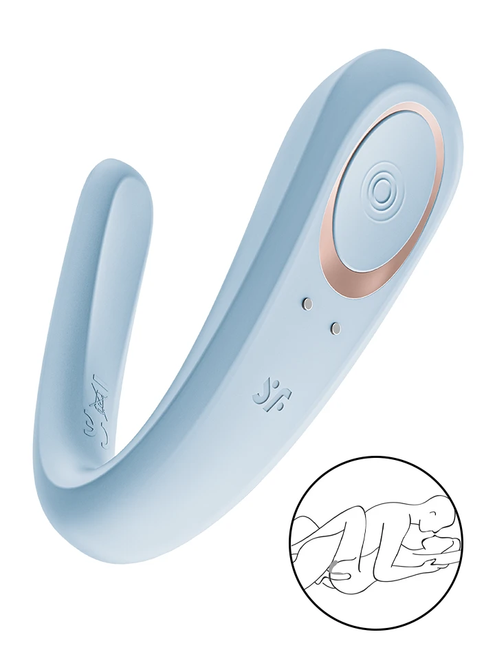 Satisfyer Double Classic Partner-Vibrator - Paarvibrator 1 [full]