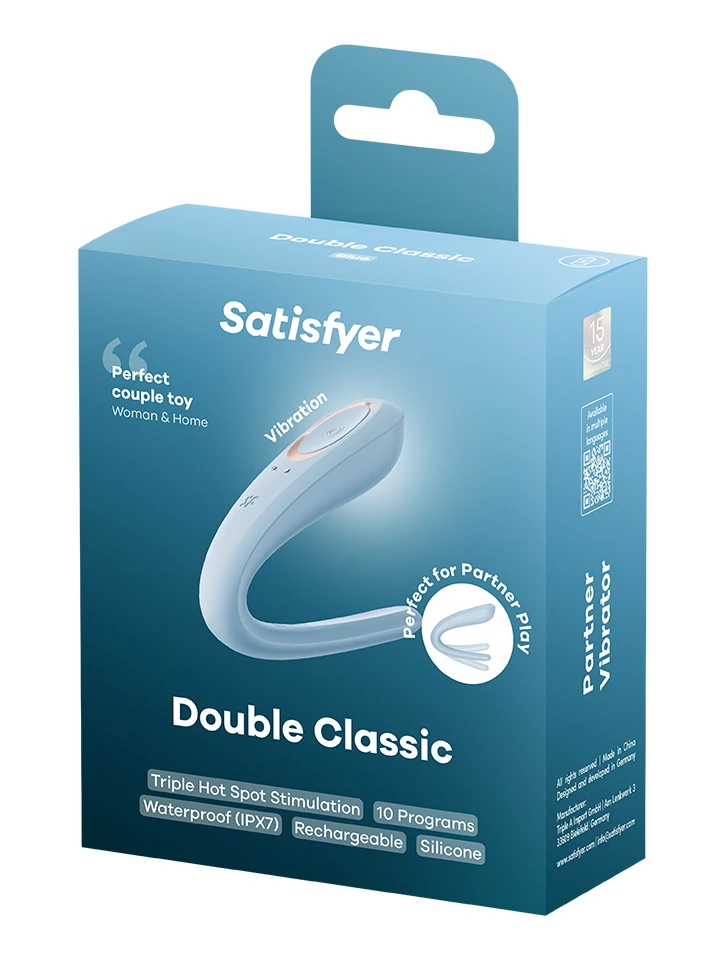 Satisfyer Double Classic Partner-Vibrator - Paarvibrator 7 [full]