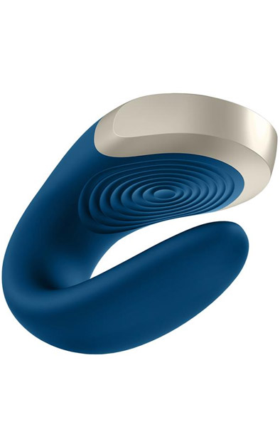 Satisfyer Double Love Blue - App-gesteuerter Vibrator für Paare 3