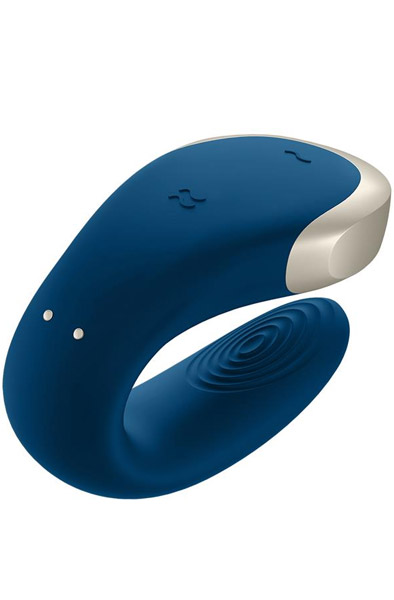 Satisfyer Double Love Blue - App-gesteuerter Vibrator für Paare 4