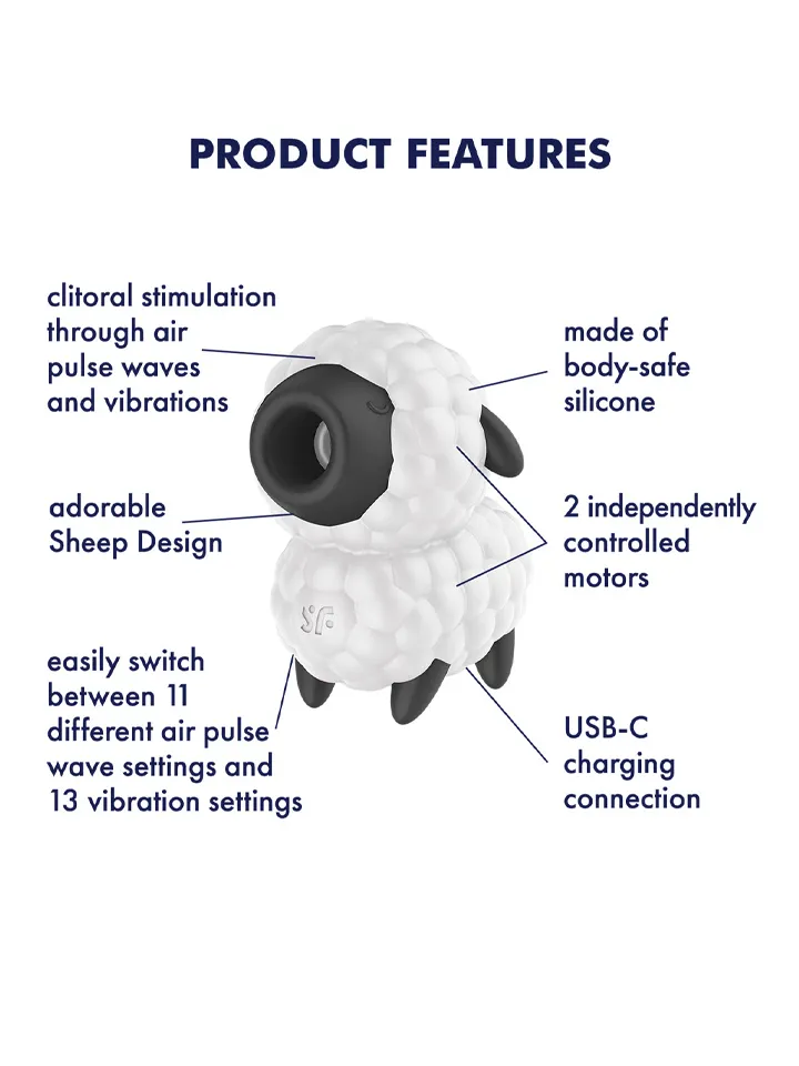 Satisfyer Dreamy Sheep - Luftdruck-Vibrator 2 [full]