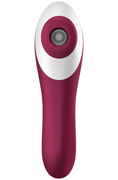 Satisfyer Dual Crush Rot - Luftdruck-Vibrator 2